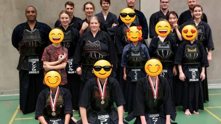Kendo Team Luzern an den Kendo Schweizermeisterschaften 2022 BE